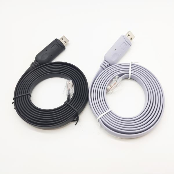 Customized FTDI Console Cables USB To RJ45 6A Fast Charging
