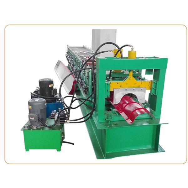 Color Steel Roofing Sheet Ridge Capping Tile Roll Forming Machine