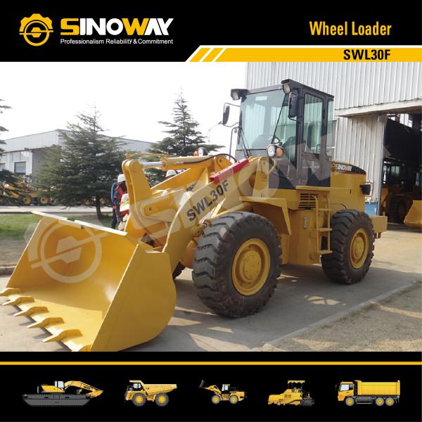 Mini Payloader Earth Moving Machines 1.7m Bucket Compact Wheel Loader