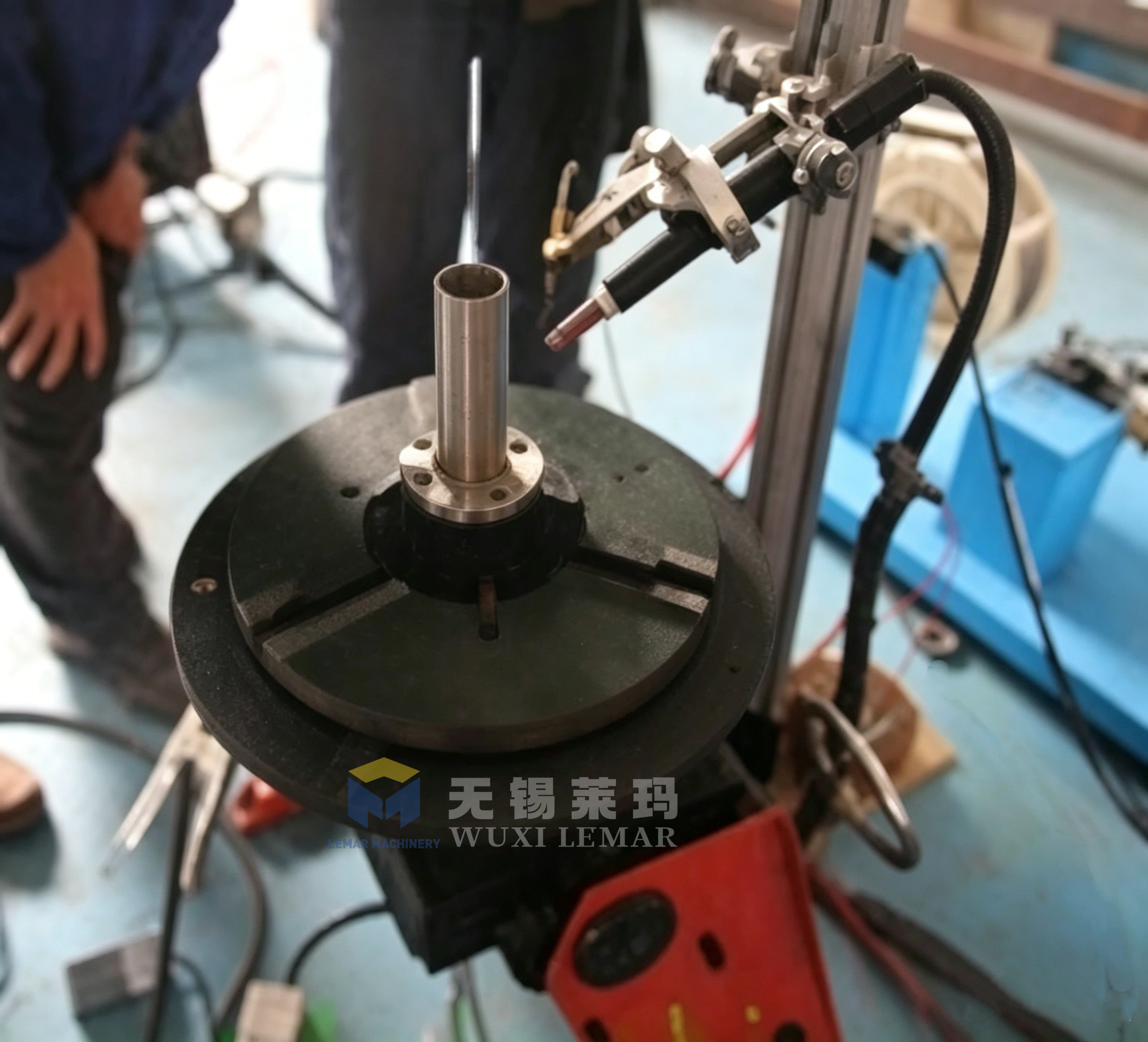 50kg Welding Positioner for Small Workpiece Circular Welding