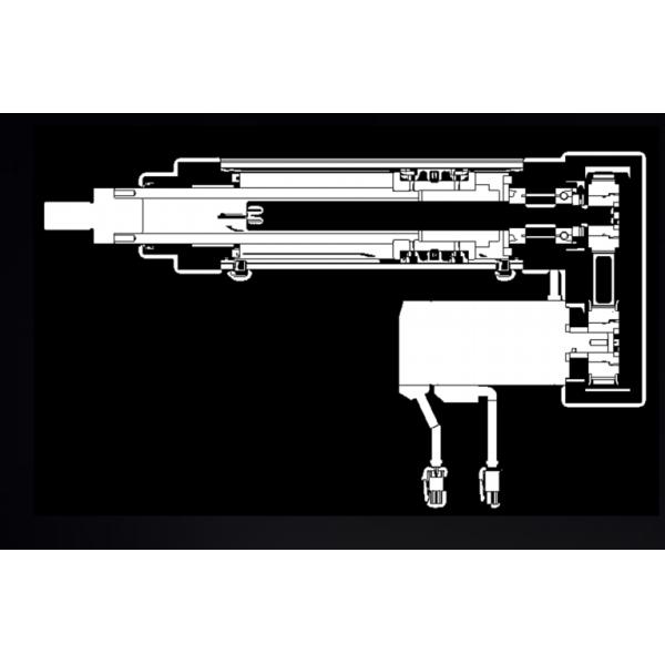 Electric Linear Actuator Match With Serrvo Motor Include Control System , New Design TJEN 075 Factory Outlet