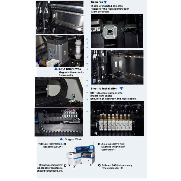 HT-E8S LED Tube Pick And Place Machine