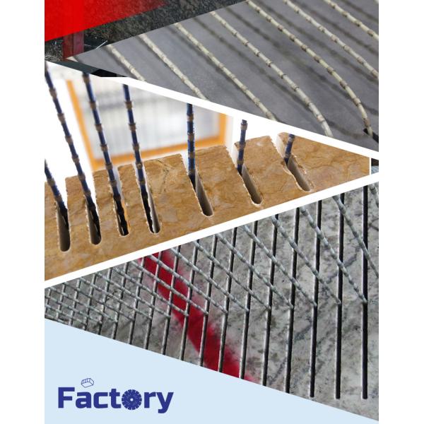 Plastic Connection Diamond Multi-Wire Saw for Granite Block Cutting Diameter D7.3/D6.3mm