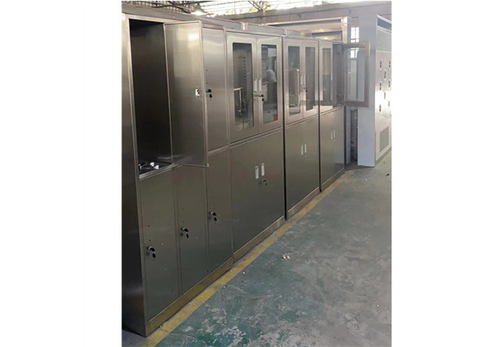 Dustproof Full Steel Reagent Cabinet With Swing Door And Key Lock