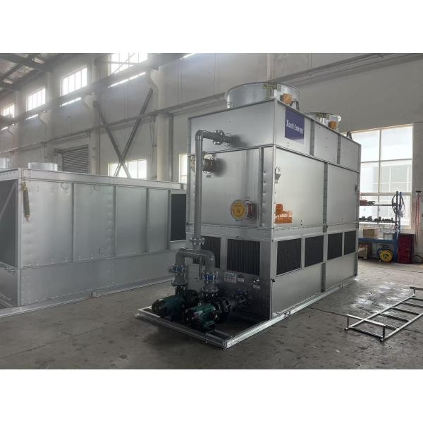 Customized Logo Supported Closed Cooling Tower With 380V Voltage