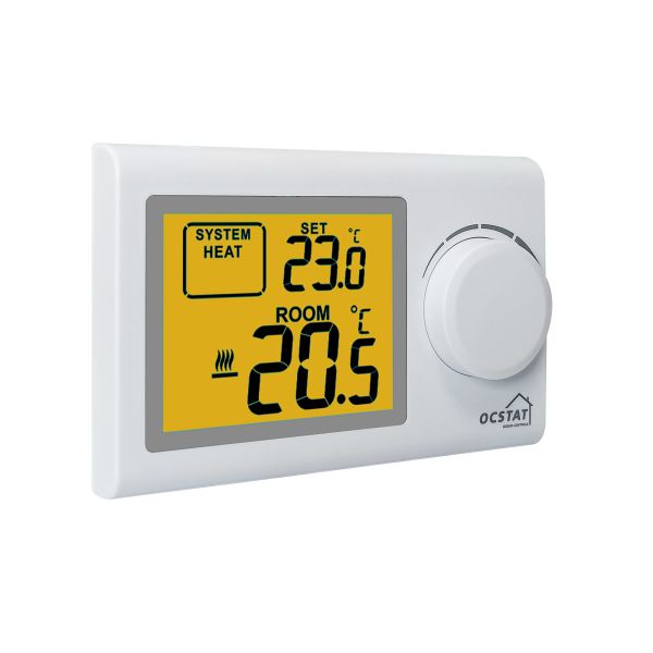 Conventional Or Boilers Wireless non-programmable Thermostat Featuring Transmission Distance Approx 100m In Open Terrain Suitable For HVAC System
