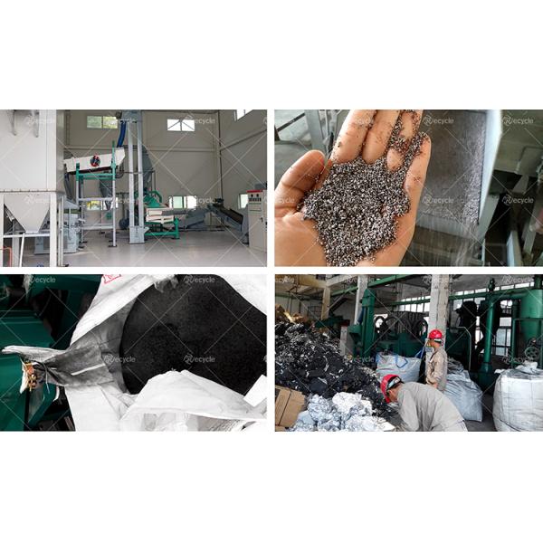 Lithium Battery Pole Piece Crushing Separation Sorting Machine for Battery Recycle