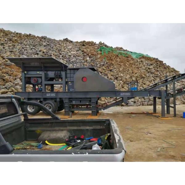 Customized Request Portable Crusher for Limestone/Granite/Riverstone/Basalt Crushing