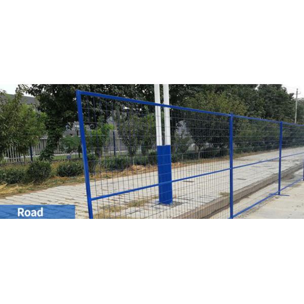 2.5mm Wire Diameter Galvanized Welded Temporary Fence For Construction Sites