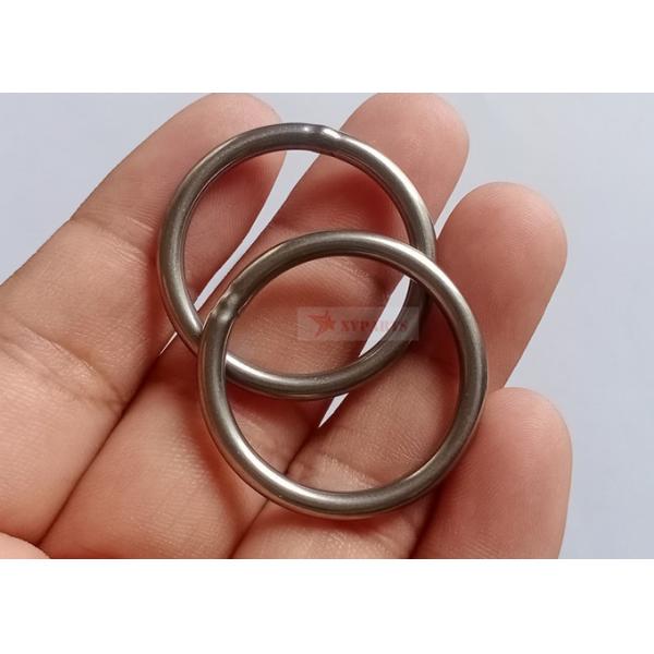 3 X 25 X 30 MM Stainless Seel D Type Lacing Rings For Fixing Insulation Jackets 7