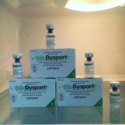 Botulinum Toxin 100iu ′s Injection for Thin Face Wrinkle Remove