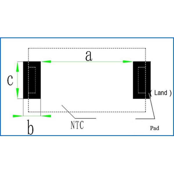Plastic Encapsulation SMD Surface Mount Power NTC Thermistor 10R 2A 10D-9