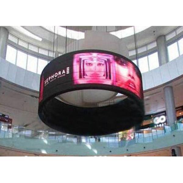 3.91mm Curved Led Screen 1920hz High Refresh Rate With Angle Adjustable