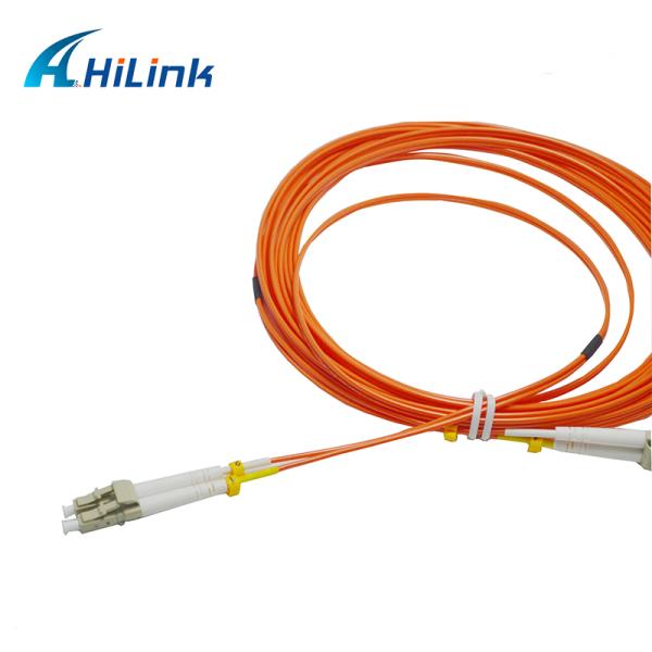 Multimode Fiber Optic Patch Cord OM2 LC/UPC-LC/UPC Duplex LSZH 5M 3.0mm