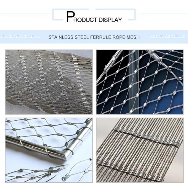 Rope Mesh 7 x 19 Stainless Steel Rope Wire