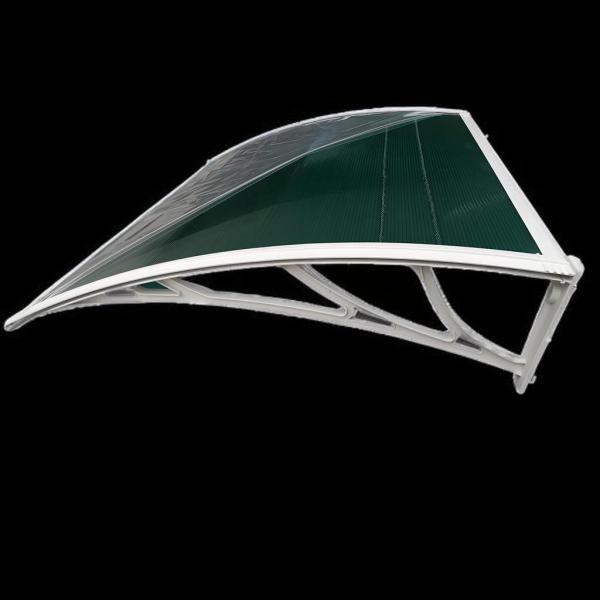Customize Plastic Bracket DIY PC Canopy Kit With Hollow Polycarbonate Sheets Weather Resistant