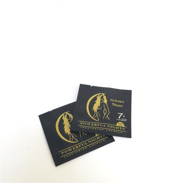 Mylar Herbal Gummy Foil Lined Plastic Pouches Packaging