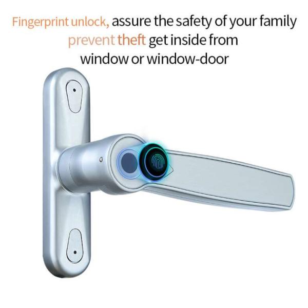 Fingerprint Sliding Window Lock