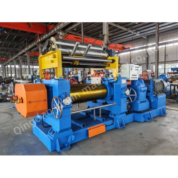 XK-450 Open Type Two Roll Mixing Mill For Cable And Hose Processing