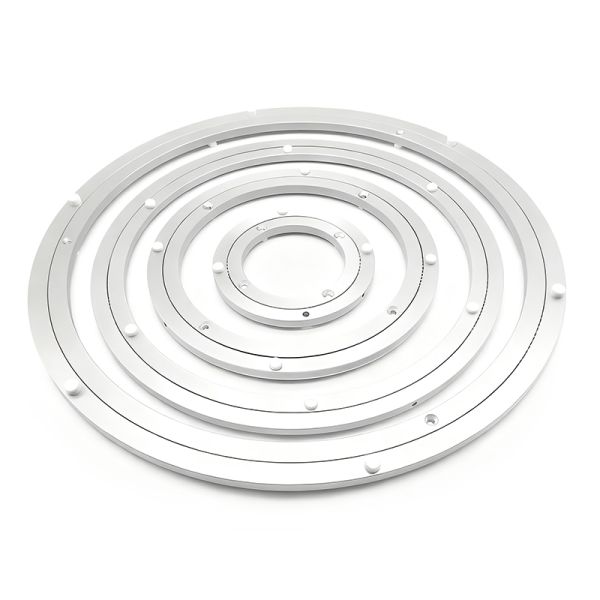 Aluminum Alloy Table Turntable Base Round Table Turntable Base Table Bearing Furniture Tabletop Round Table Turntable