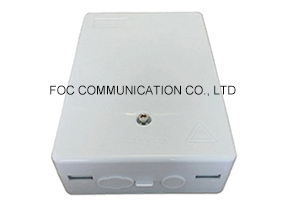 Wall Mounted FTTH Distribution Box 48 Port , Network Termination Box For Fiber Splicing
