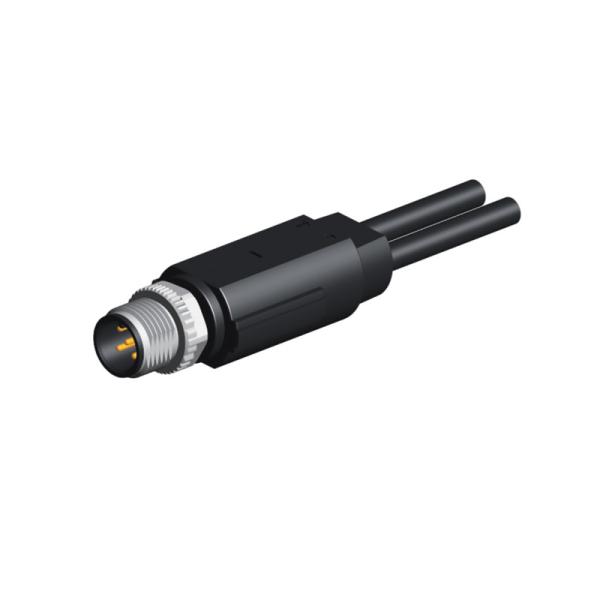 Waterproof IP68 Sensor/ Actuator Connector Y Splitter 5 Pin Plug M12 Cable