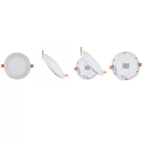 High Luminous Efficiency LED Panel Light 3W-24W for Recessed/Surface Mounting in White