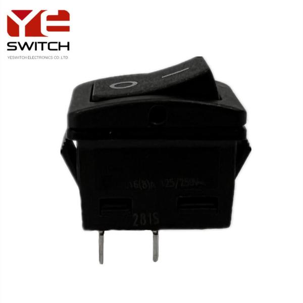 IP68 Rocker Push Button Switch ROHS SGS Illuminated Momentary Push Button