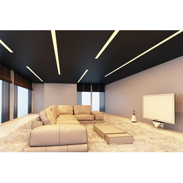 Low UGR IP30 45W household simple LED linear hanging and surface mounting lamps