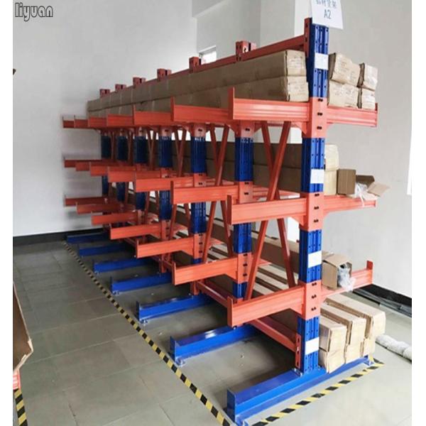 Structural Cantilever Rack Customized Dimension Galvanized Spray Painting Finish