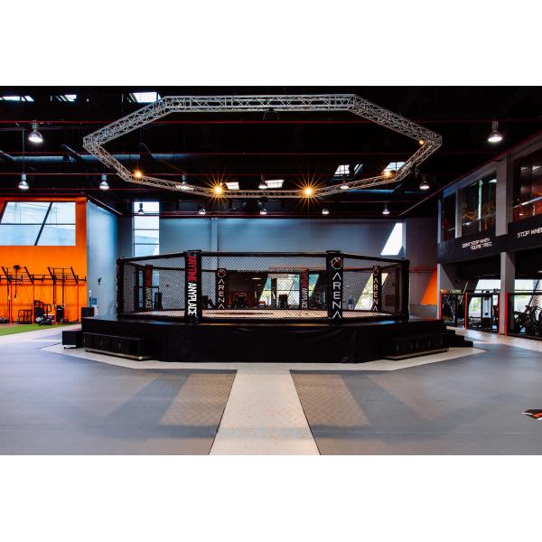 Custom Panel Walls Hexagonal Octagonal MMA Training Cage For Boxing