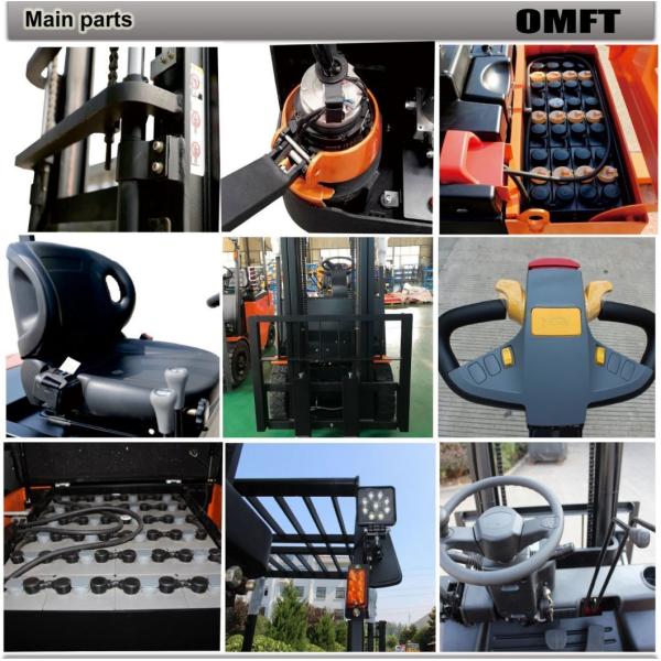 CDSD15 1.5t Mini Self-Loading Self-Unloading Electric Pallet Stacker with Controller