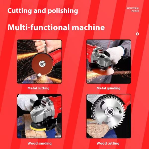 Ruishi Rechargeable Lithium Battery Oscillating Shovel Trimmer Multi-function Cutting Machine Power Tool Set