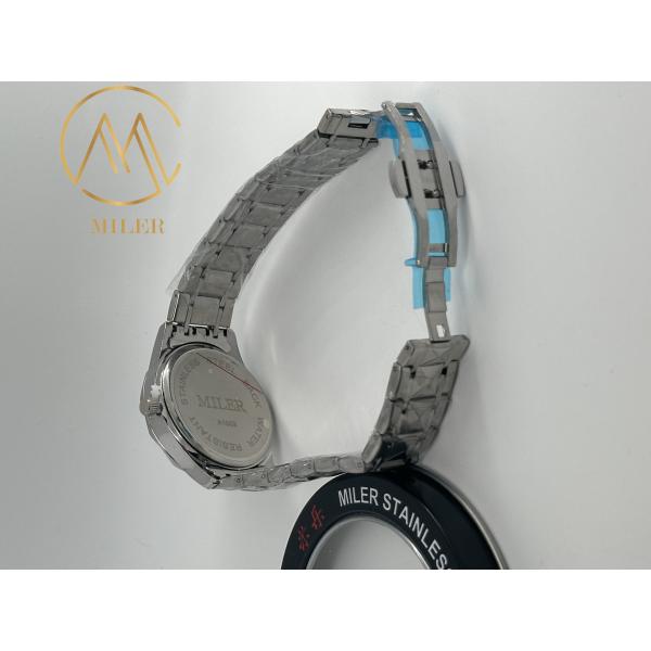 Original Quartz Waterproof Wristwatch Dual Calendar Function Watch