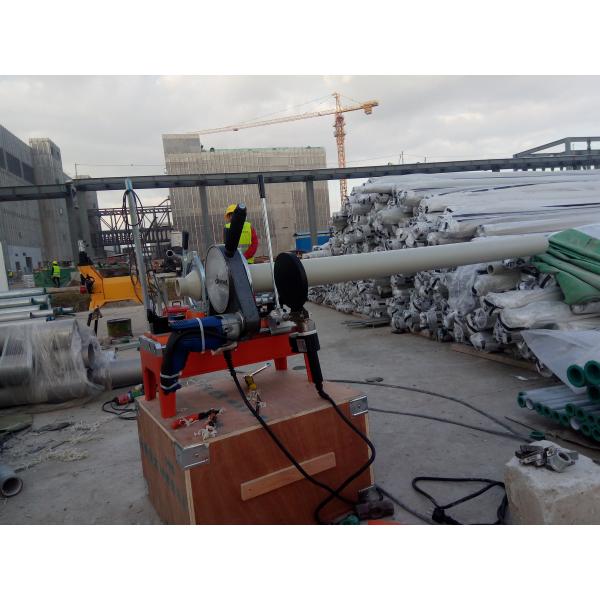 Small Size PE / PPH / PB / PVDF / PVC Butt Fusion Welding Machine For Construction Works