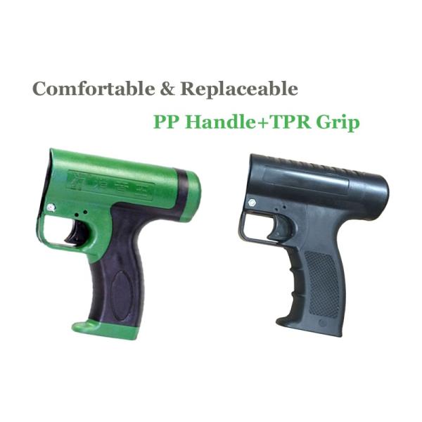 Replaceable Handle Power Actuated Nail Gun for Comfortable and Lightweight Design