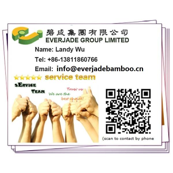 Environmentally Friendly and Durable Stained Bamboo Flooring with SGS Certification