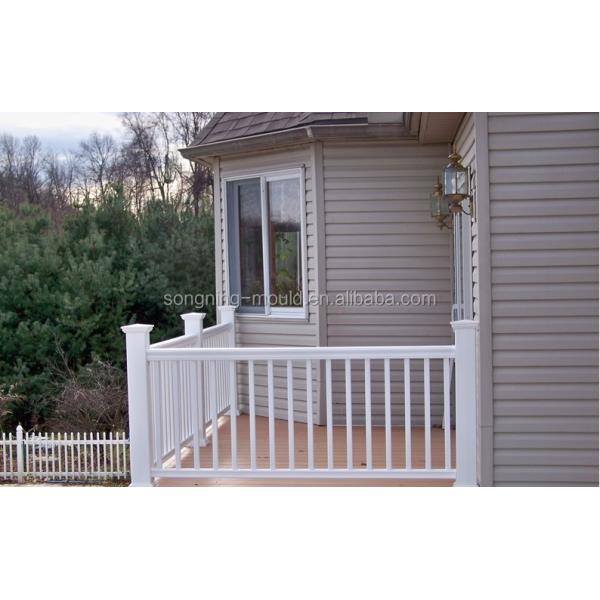 DIY Retaining Wall Decor with Wood Plastic Composite Board White WPC Panel 100mm*10mm
