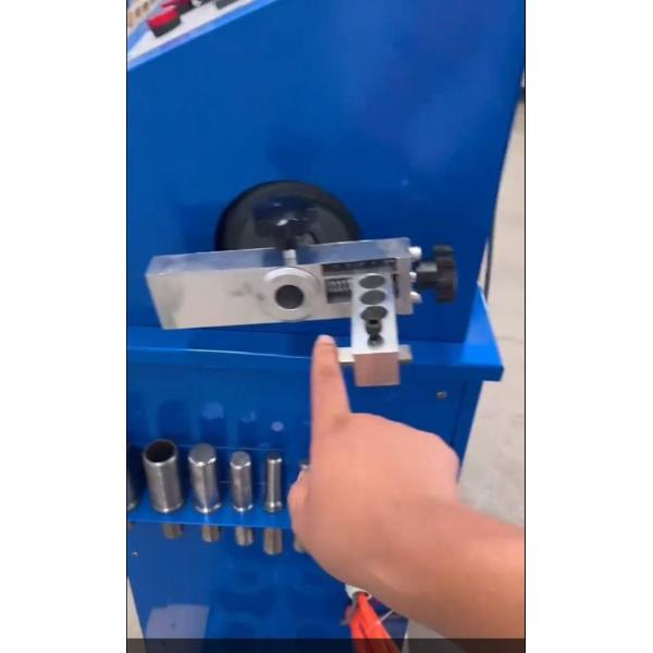 6-51mm Dual Functionality Hydraulic Hose Crimping Machine with Robust Construction and Hose Skiving Capability