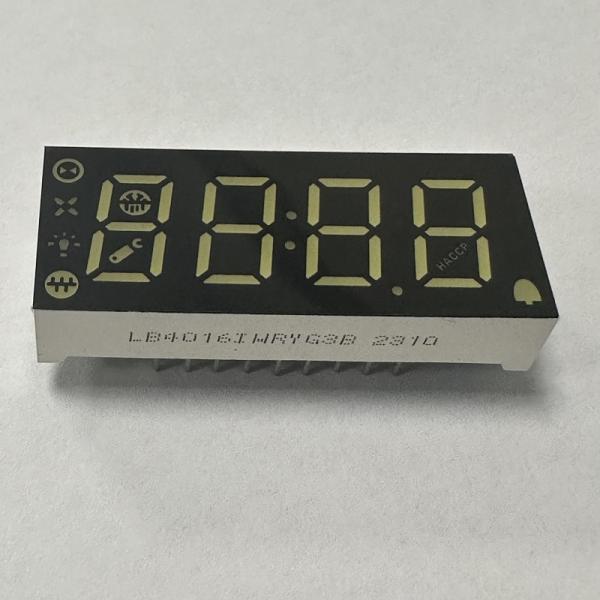 4 Digit 7 Segment LED Display Common Cathode Multicolour for Refrigerator Control Panel