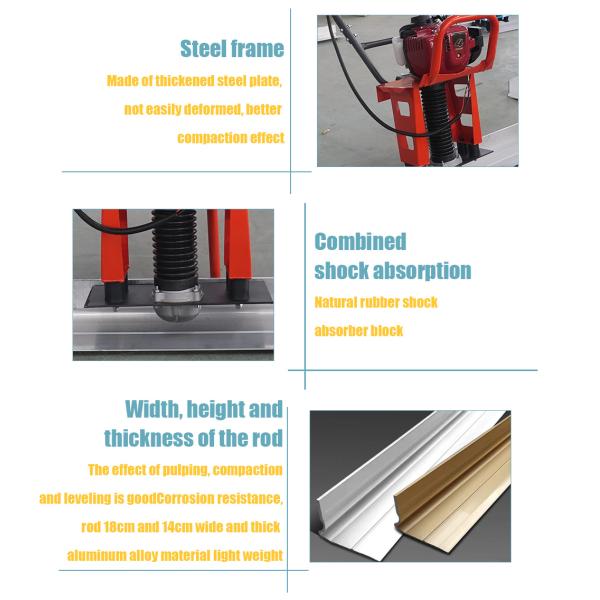 Vibrating Screed Concrete Surface Leveling Machine for Floor Levelling