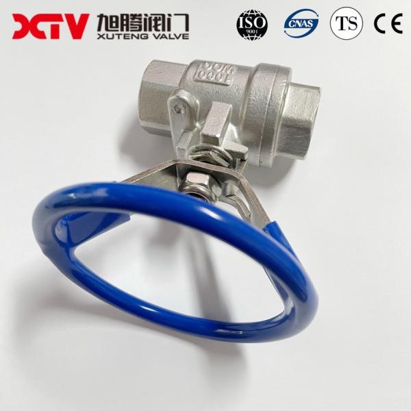 Round Handle Threaded Connection Stainless Steel Ball Valve with Customizable Options