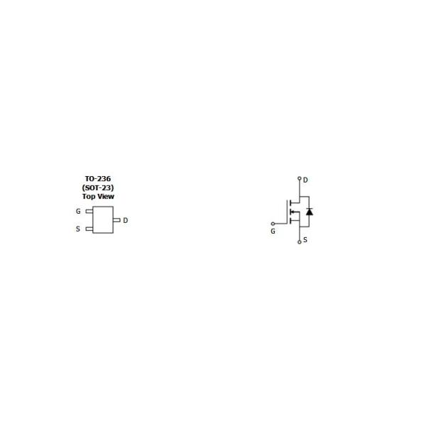 AO3400A Circuit Board Chips N-Channel Enhancement Mode Field Effect Transistor
