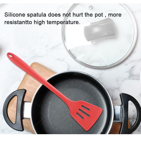BPA Free Silicone Kitchenware Set Pot Shovel With Customized Logo