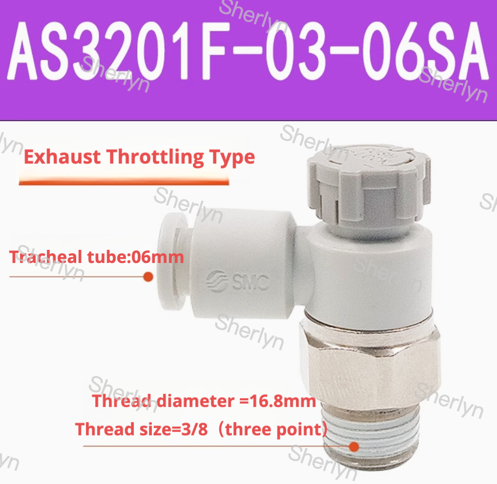 SMC Pneumatic Control Valve AS2201F-02-04S
