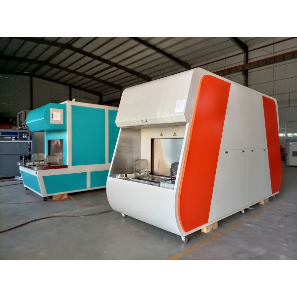 New Design12 Baskets Automatic Feeding Shoe Heat Setting Machine with Adjustable Temperature and Quick Vacuum Shaping Time Suitable for Various