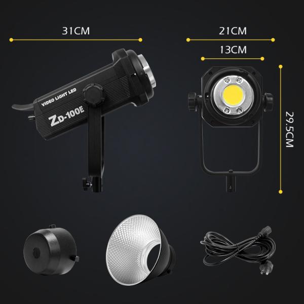 Yidoblo New Portable LED Video Light 100W Camera Accessories Suitable for Outdoor and Indoor Photography Fill Light