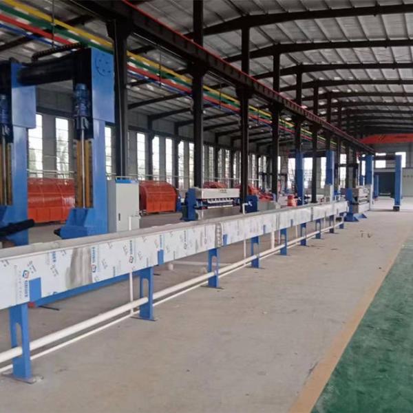 Pvc PFA Cable Extrusion Equipment Movable Cooling Water Trough Energy Saving