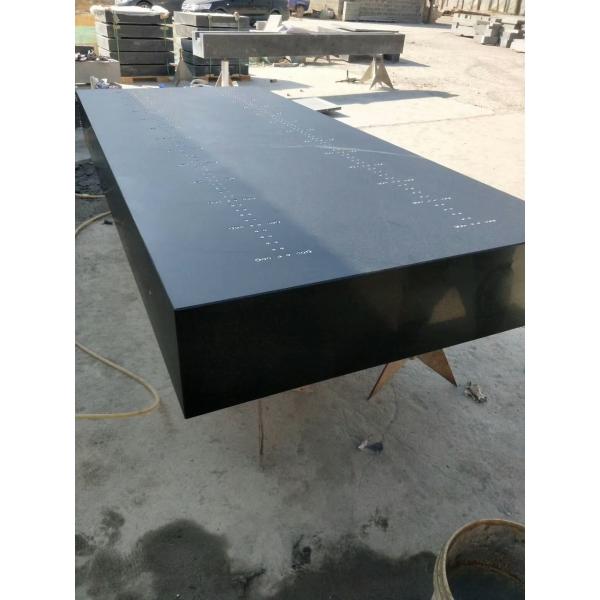 Laboratory Measuring Tool Polished Granite Surface Plate Big Size