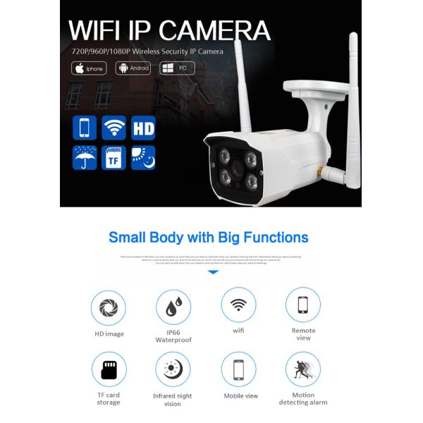 Long Range Waterproof Bullet Camera Software PZT Safety CCTV Camera With Onvif